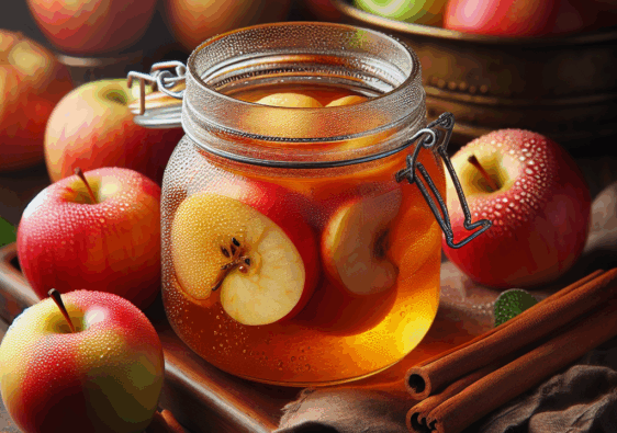 Przepis na kompot z jabłek jak u babci